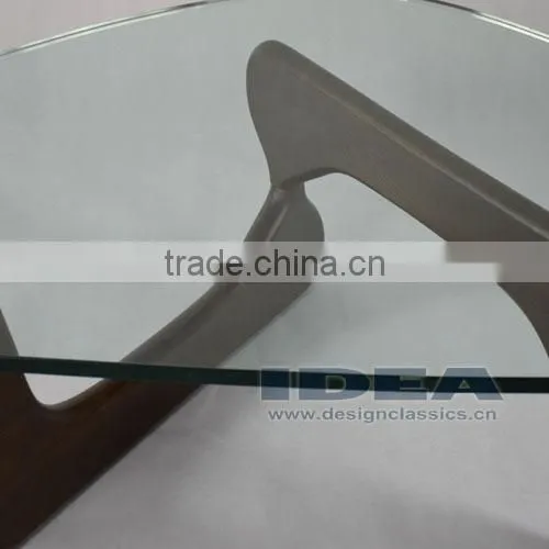 Replica Isamu Nguchi Coffee Table Solid Ash Wooden Base Stained Walnut Color photo-4