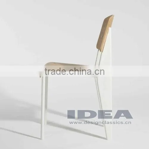 Replica Jean Prouve Standard Chair - Natural Oak photo-3