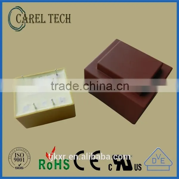 CE ROHS, UL VDE Approved, EI30/15.5 ,encapsulated, 2.0VA-2.3VA Voltage Transformer Pcb Mounting photo-6