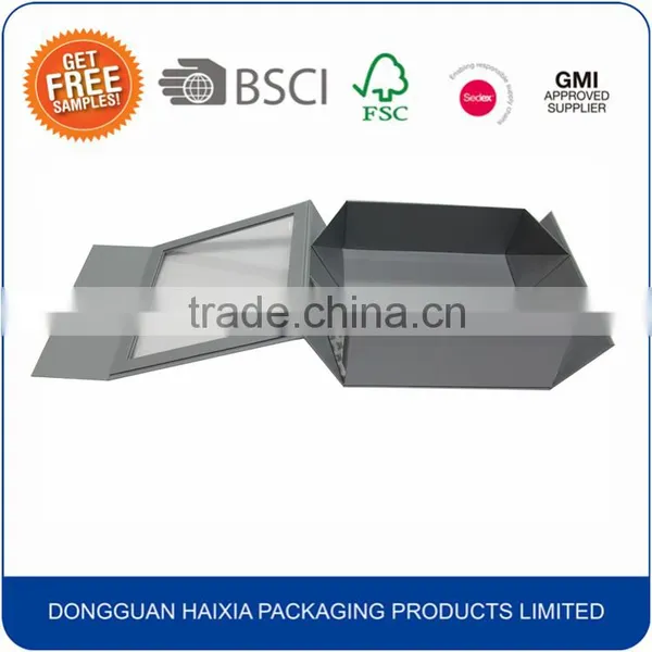 High Quality Colorful Folding Suit Gift Paper Packing Box photo-2