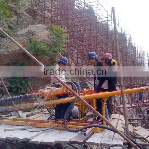 AK80 Portable Slope Engineering Anchor Drilling Rig With 80m Drilling Depth 200mm Diameter Capacity photo-4