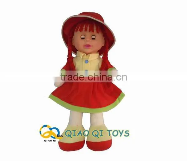 55 cm High PVC Stuffed Soft Dolls