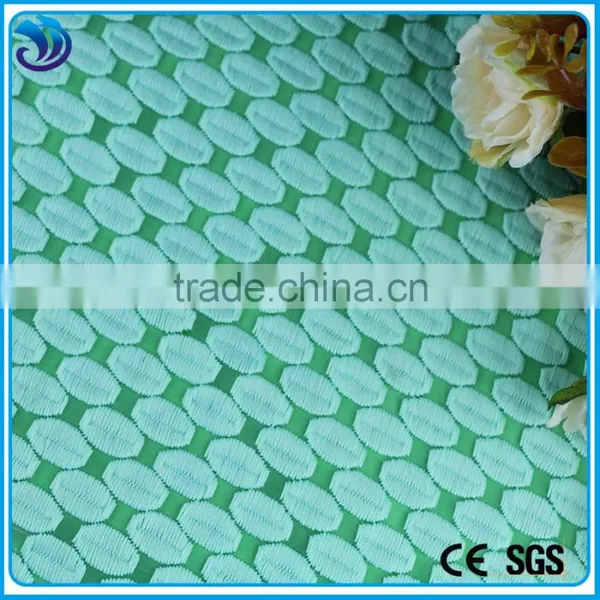 Clearly Organza Chemical Polyester Embroidery Lace Fabric French Guipure Lace photo-2