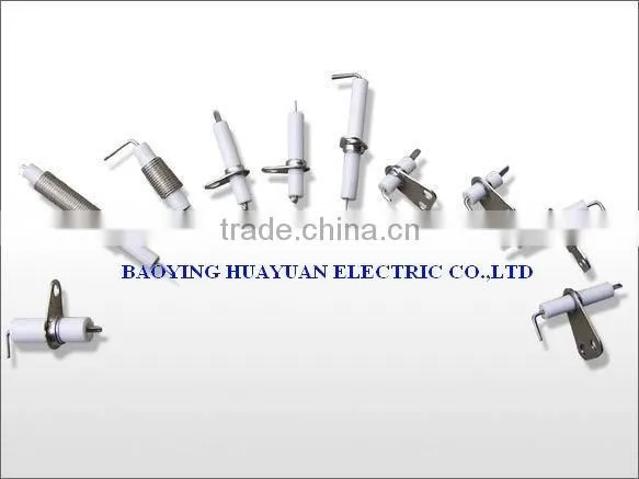 Ignition Electrode(pulse Igniter,ceramic Spark Plug)used for the Ignition System of BBQ (oven, Boiler and Gas Stove)