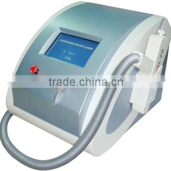 1064 Nm / 532nm Professional Portable Long Pulse Q Switch Pigmented Lesions Treatment Nd Yag Laser Machine Tattoo Removal System Naevus Of Ito Removal photo-3