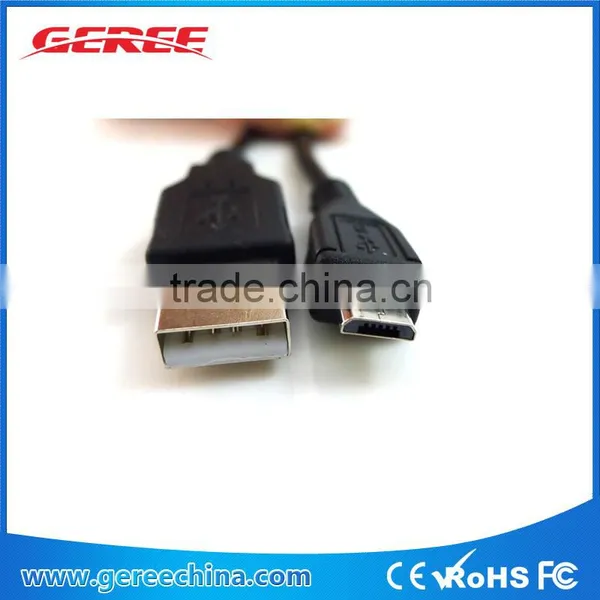 Micro USB Host OTG Cable With USB Power Male Female photo-3
