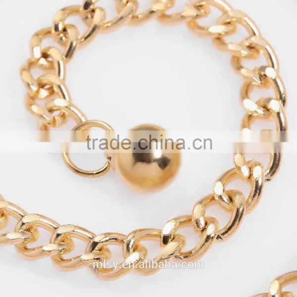 Hot Fix Rhinestone Chain of Rhinestone Belt Brightness F1-80127 photo-3