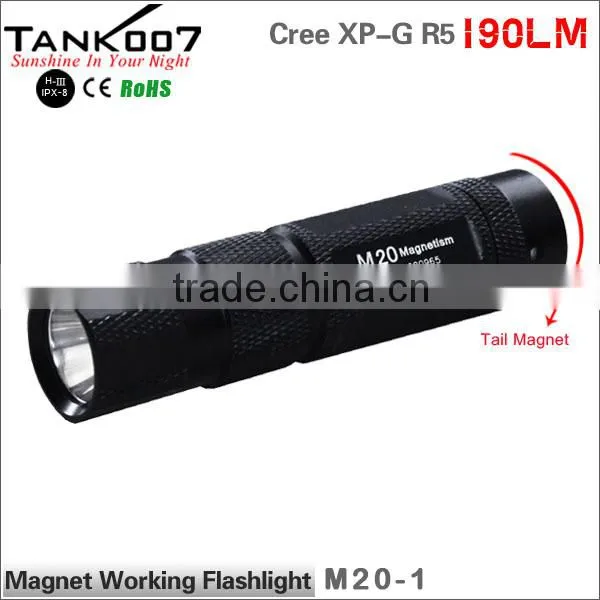 2016 Portable LED Work Light Tank007 M20 Magnetic LED Flashlight photo-3