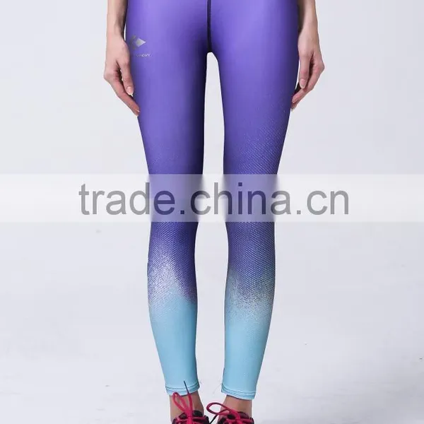 2015 New Yoga Sports Pants for Yoga, Running ,cycling,fitness Compression,womens Sport Pants Yoga Pants photo-2