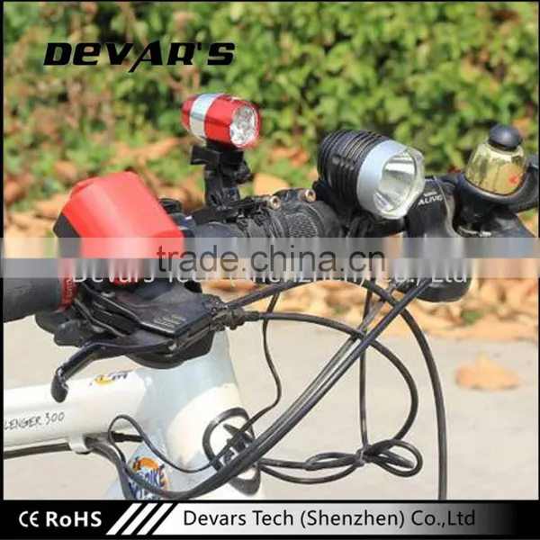 Stock Sale Aluminum Alloy Bicycle Headlights Taillights With Battery photo-5