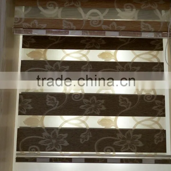 New Coming Polyester Fabric Zebra Blinds
