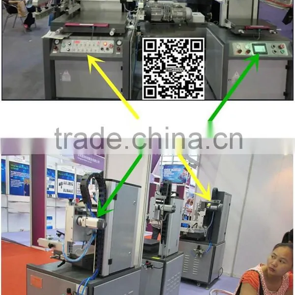 TM-2030B PLC+single Servo Motor Super Precision Vertical Screen Printer photo-2