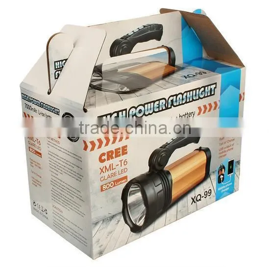 3900 Working Lamp Searchlight USB Mobile PowerBank Led Multifucntion Work Flashlight photo-6