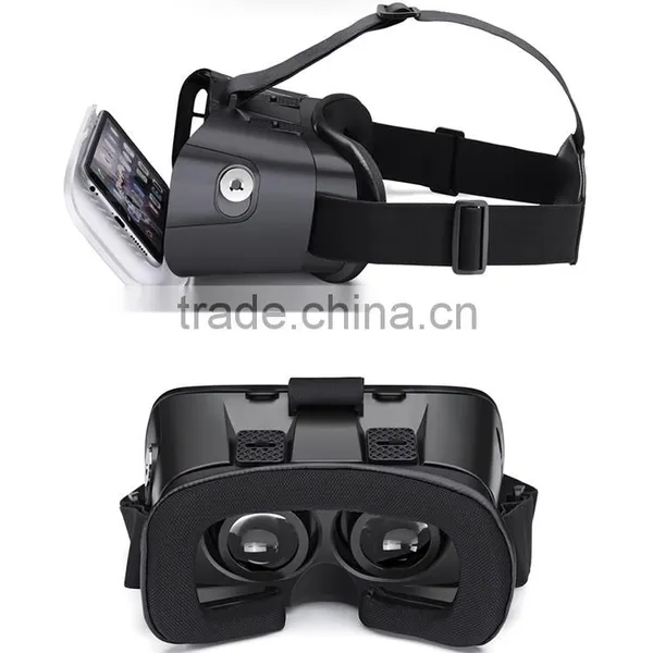 2016 New Version 3D VR Virtual Reality Headset 3D VR Glasses With for 4~6 Inch Smartphones photo-2