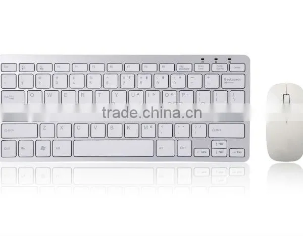 2016 Motospeed Mototech Stylish White Keyboard and Mouse 2.4Ghz Wireless Keyboard photo-2