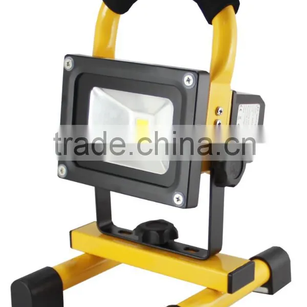 Rechargeable LED Flood Light 10W 20W, IP65 Waterproof Outdoor Handheld Portable 12V Rechargeable LED Magnetic Work Light photo-3