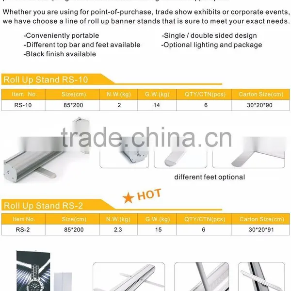 2016 Promotional Pull up Banner Stand, High Quality Roll up Banner Stand photo-2