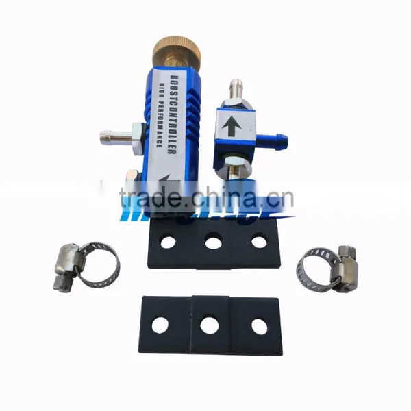 Incabin Adjustable Turbo Boost Controller Manual Blue Universal + Fitting Kit photo-3