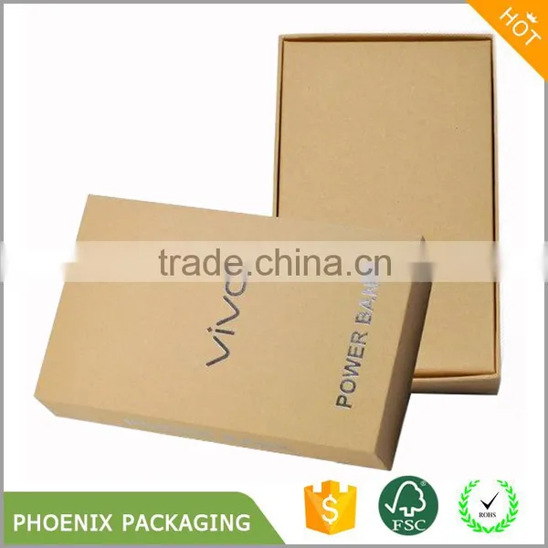 Custom Design Kraft Paper Box Packaging for Power Bank photo-4