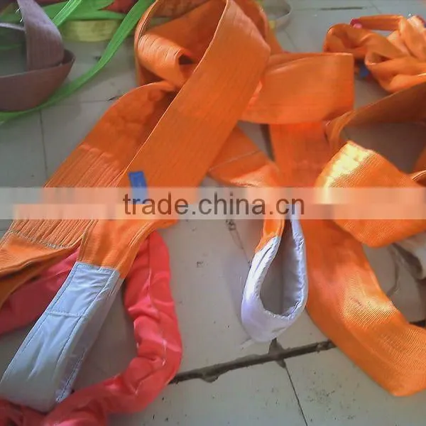 10t Polyester Lifting Web Belt Slings photo-3