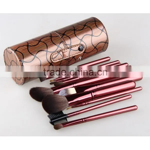 Professional Human Hair Cosmetic Makeup Brush With Private Label