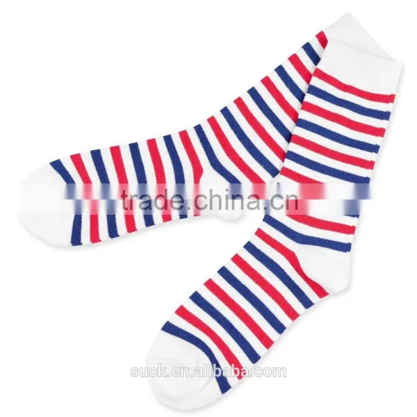 Fashion Cute Combed Cotton American Star & Stripes Flag Socks for Men and Women photo-3