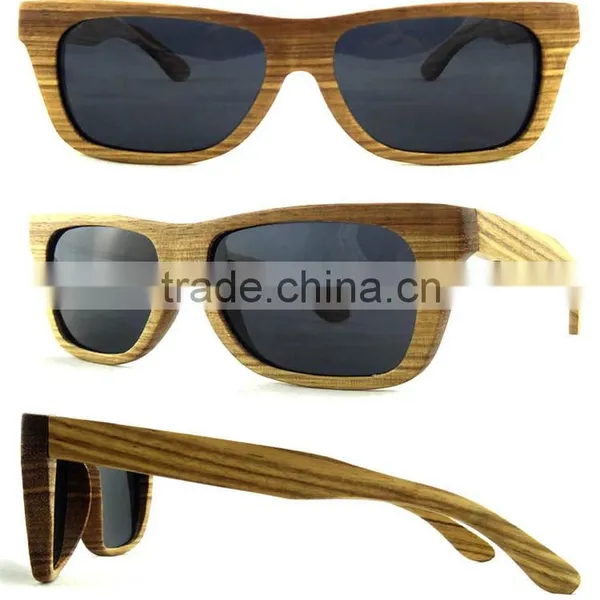 High Quality New Arrival Cycle Sunglasses Polarized Wooden Sunglasses photo-2