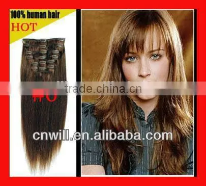 Express Hair Clip in Hair Extension Virgin Brazilian Hair Remy Clip in Hair Extensions Full Head Clip in Hair Extensions photo-6