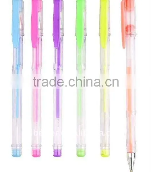 Rainbow Gel Ink Pen Set (G-100) photo-4