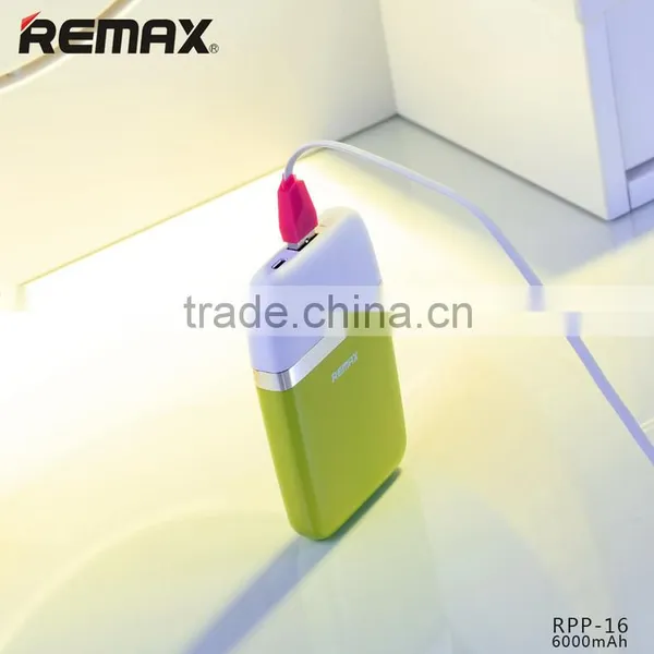 REMAX Lady Style Colorful Power Box 6000mAh Universal Power Bank photo-3
