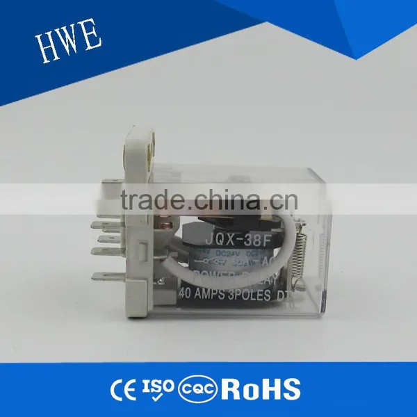 11PIN 3NO 3NC 3PDT Reverse 250VAC 30VDC 40A Power Relay JQX-38F photo-3