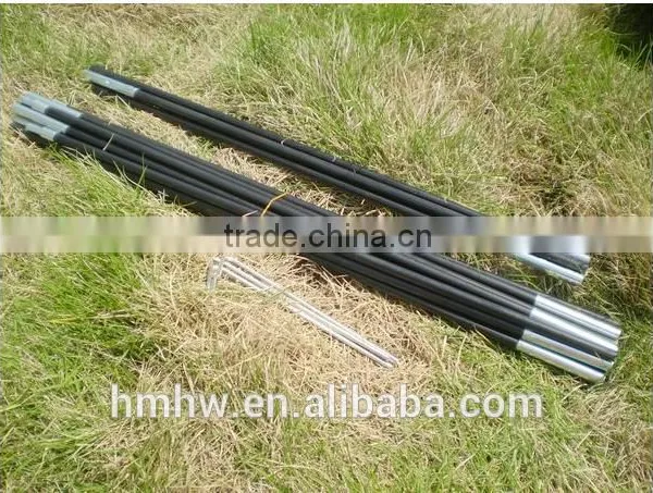 Fiberglass Pole Single Layer Waterproof Heat Resistant Camping Tent photo-3