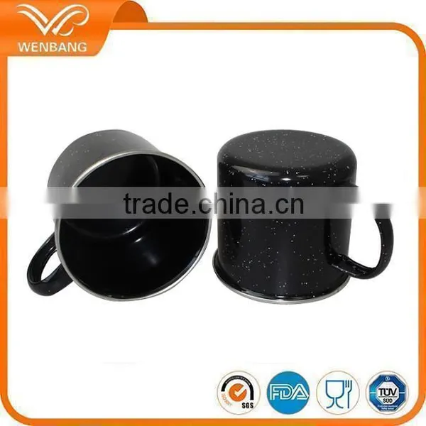 Hot 11oz,12oz Top Grade Quality Sublimation Enamel Coffee Mug for Wholesale photo-2