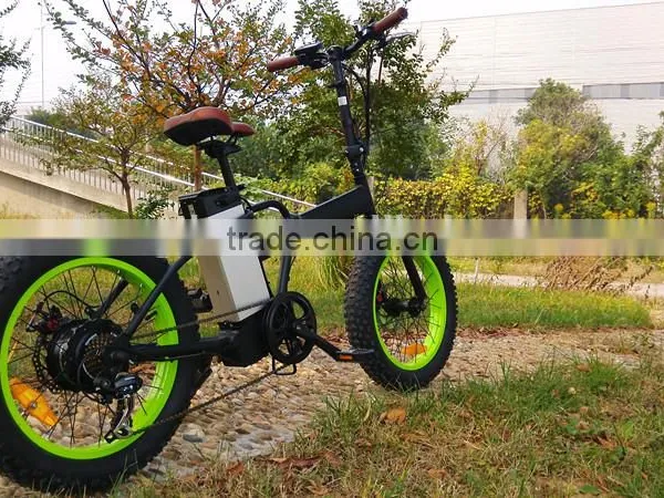Mini Fat Tire Folding Electric Bicycle Mountain Bicycle in China photo-2
