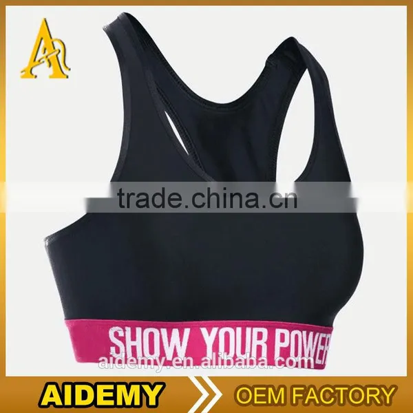 Elastic Sport Bras Bottom for Elastic Sport Bras With Padding of Elastic Sport Bras photo-2