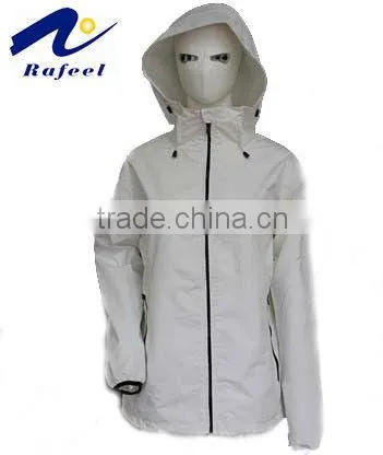 Yellow Printing Ski Jackets With Hood photo-4