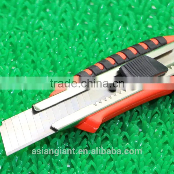 2016 High Quality 18mm Plastic Wrap Utility Stainless Steel Art Cutter Knife photo-3