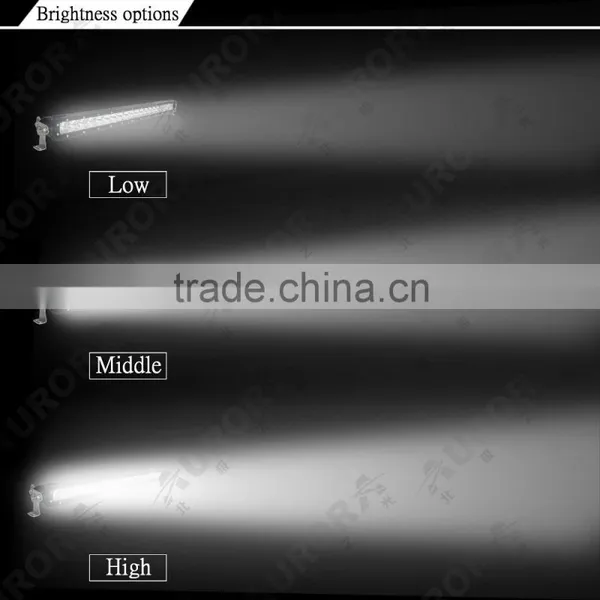 Aurora IP69K Waterproof Dimmable LED Light Bar With 3 Level Brightness photo-2