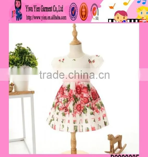 2016 Europe Kids Beautiful Model Dresses OEM Selling Princess Girl Kids Fashion Dresses Pictures photo-6