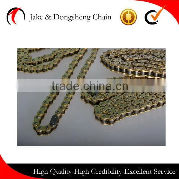 ZHEJIANG CHINA Golden Chain Web cg Rear Front Gear Sprocket 40MN 428/116L-38T/15T Motor Chain and Sprocket per Set photo-2