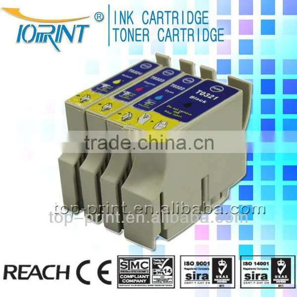 Large Format Printer Compatible Pigment Inkjet Cartridge for Epson T0321-T0324
