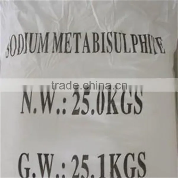 High Quality of Sodium Metabisulfite (Food Grade) for Bleacher photo-5