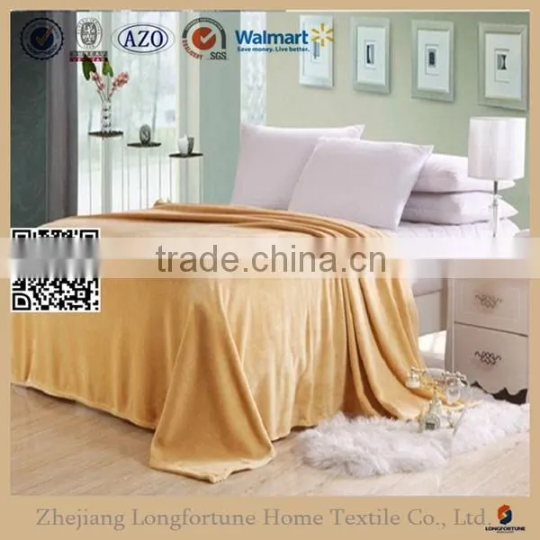 Manufactory Walmart China Home Textile Stock Satin Baby Blanket photo-3