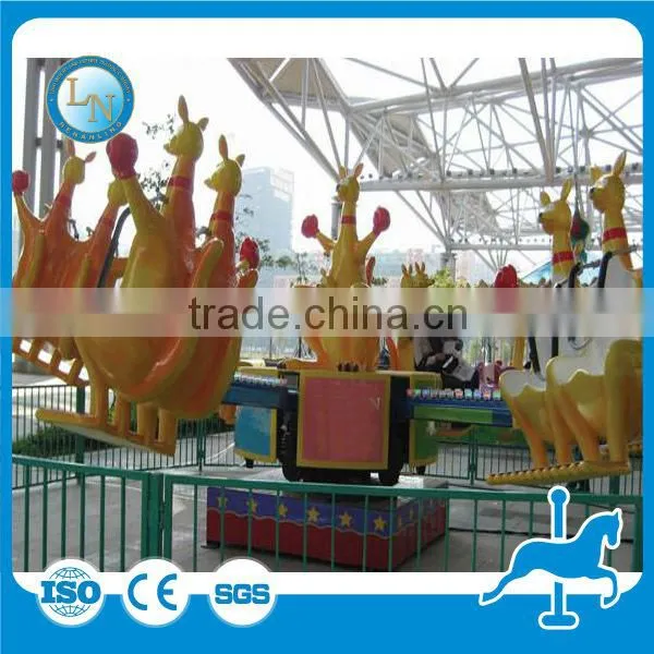 Thrilling Luna Fun Park Kiddie Rides Jumping Kangaroo for Sale photo-4
