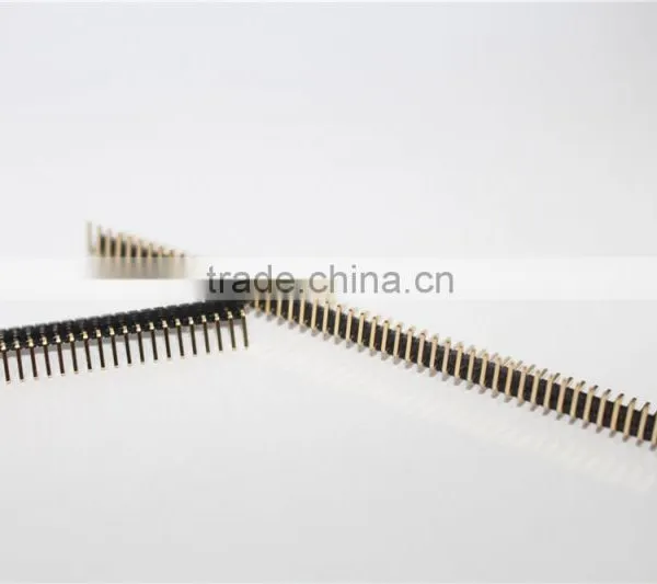 1.27mm Single Row Right Angle Pin Male Header Connector photo-4