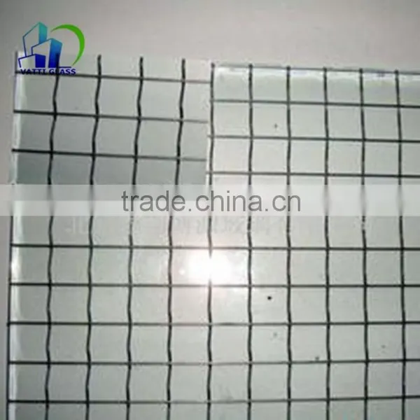 6mm 6.5mm 7mm Clear Wired Glass With CE ISO9001 Wired Glass Pattern Glass photo-6