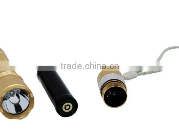 New Degsin of Semiconductor Devices Rechargeable Led Flashlight photo-3