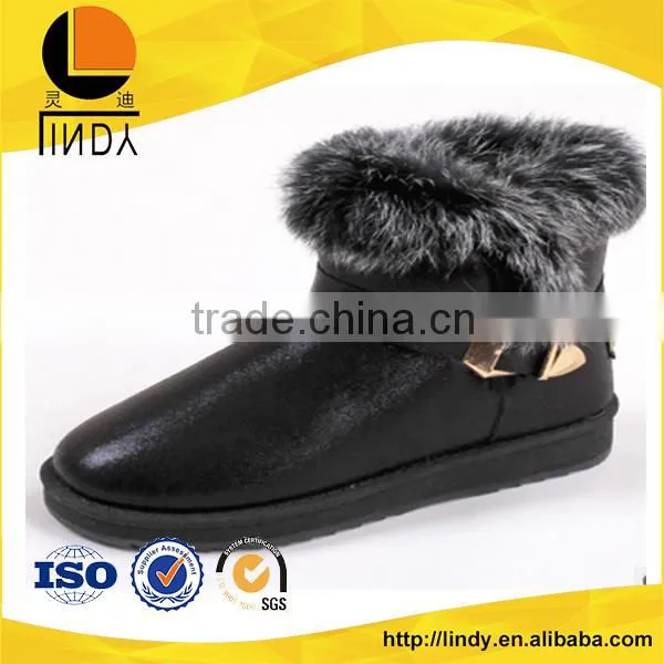High Quality Wholesale Leather Snow Boot