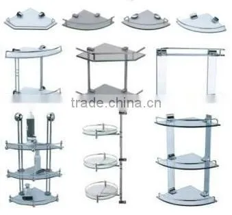 sanitary ware sets bathroom shelves glass shelves hotel bathroom use for shower rail.