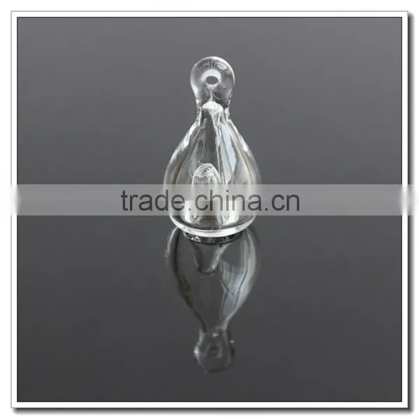 Wholesale Factory Direct Good Service Customized Unique Decoration Colorful Crystal Hollow 4mm 6mm Tear Drop Clear Glass Sphere